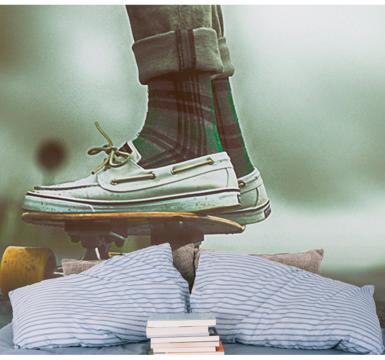 Cool Skateboard Style graffiti wall mural - TenStickers