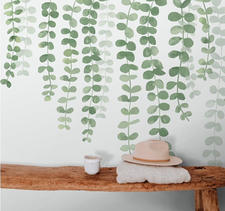 Lush Greenery Vines wall mural trees - TenStickers