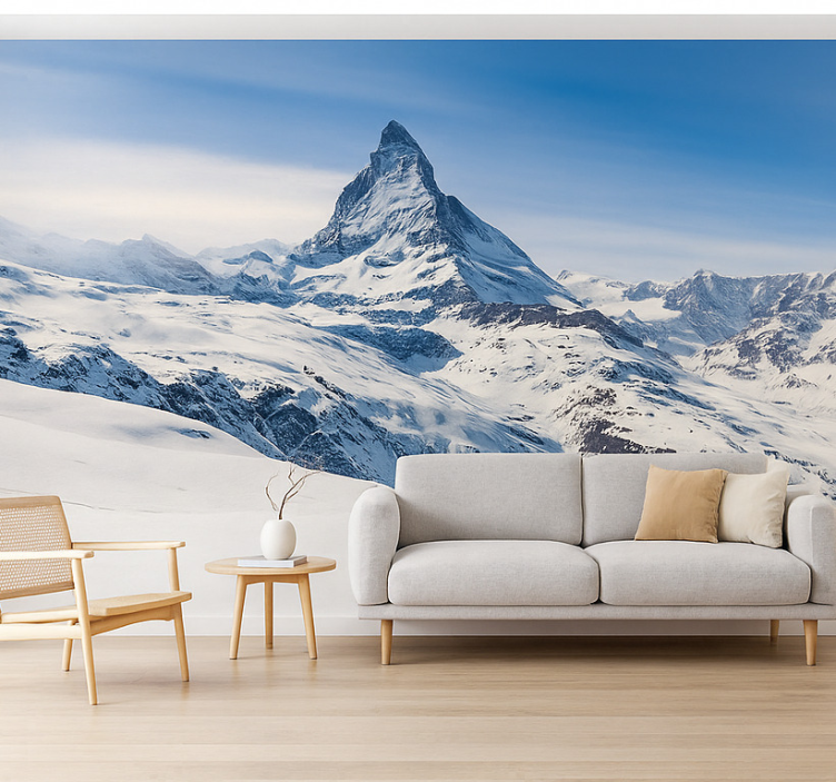 Matterhorn, Switzerland wall mural mountain - TenStickers