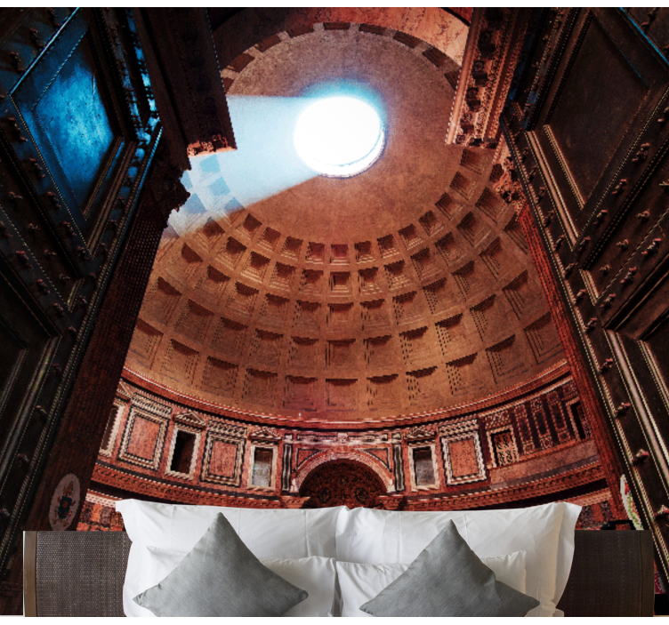 Pantheon Dome View city wall mural - TenStickers