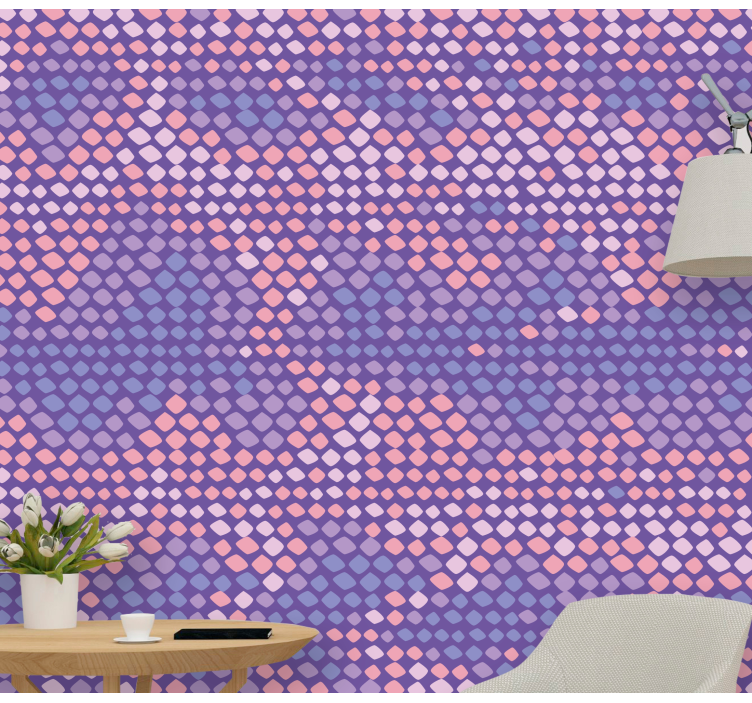 Texture wall mural textured gem design - TenStickers