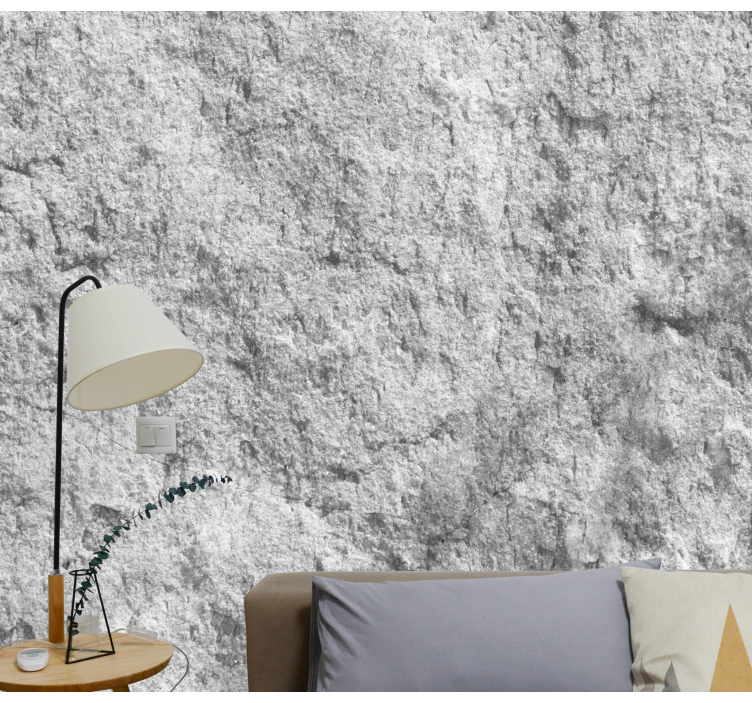 Texture wall mural textured rock finish - TenStickers