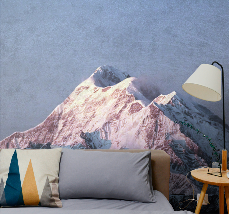 Wall mural mountain grand mountain peak - TenStickers