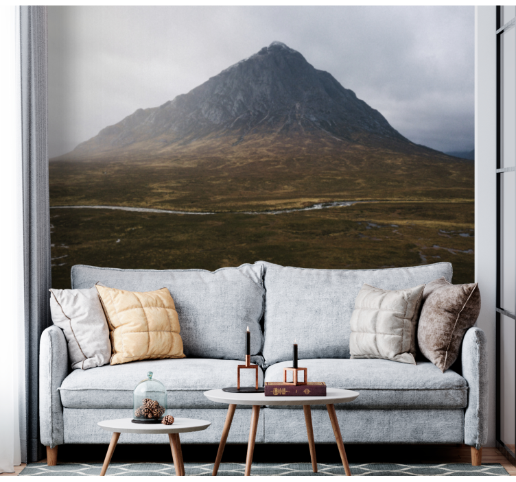 Wall mural mountain majestic mountain peak - TenStickers