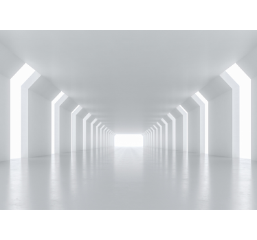 Into the light 3D Mural Wallpaper - TenStickers