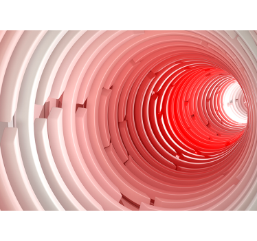 Stereoscopic 3D Mural Wallpaper - TenStickers