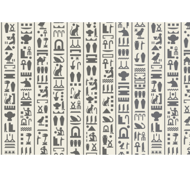 Ancient Symbolic Figures animals wall mural - TenStickers