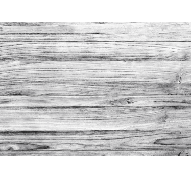 Wall mural wood texture gray color wood mural - TenStickers