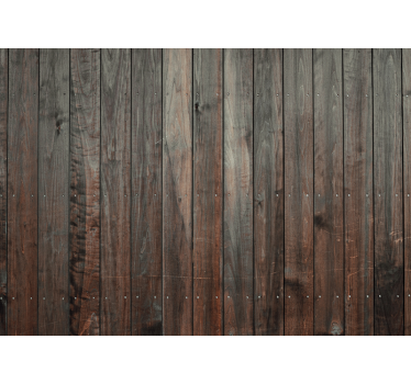 Wood square  wood mural - TenStickers