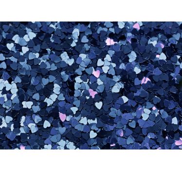Heart pattern love wall mural - TenStickers