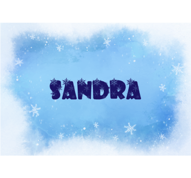 Customized Name Creation personalized wall mural - TenStickers
