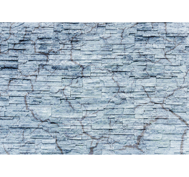 Textured Slate Surface mural stone wall - TenStickers