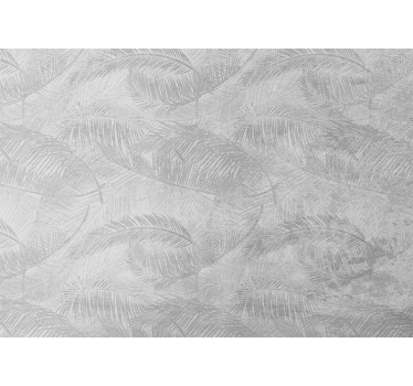 Vintage gray tropical illustration nature murals - TenStickers