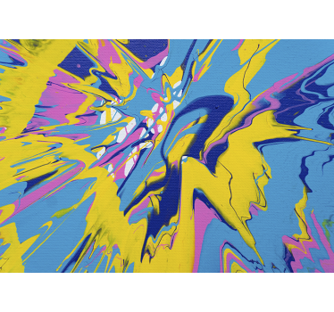 Pop art abstract painting painting murals - TenStickers
