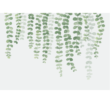 Lush Greenery Vines wall mural trees - TenStickers
