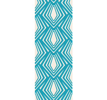Texture wall mural geometric diamond design - TenStickers