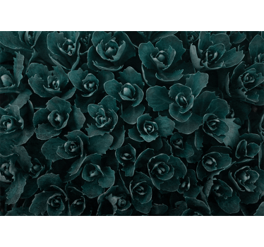 Elegant rose bloom flower wall mural - TenStickers
