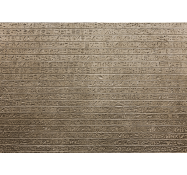 Art wall mural ancient script design - TenStickers