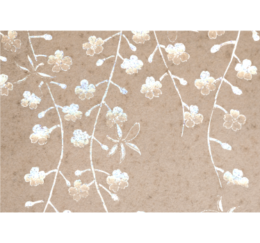 Vintage style asian tree mural - TenStickers