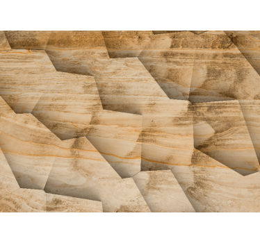 Wooden wall panels immitation 3d mural wallpaper - TenStickers