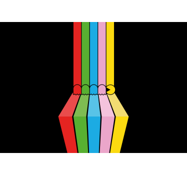 Colorful vintage game mural wallpaper - TenStickers