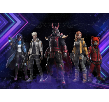 futuristic characters Teenage wall murals - TenStickers