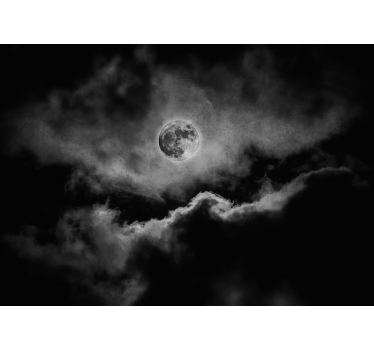 moon and clouds Marriage wallpaper - TenStickers