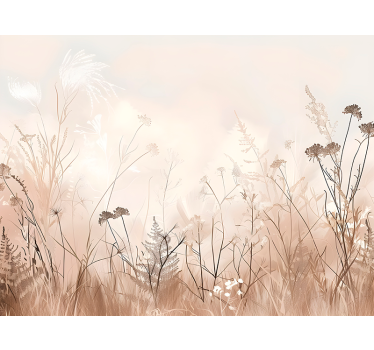 Wild nature mural scenery wallpaper - TenStickers