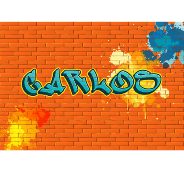 Personalised  Art Wall Mural - TenStickers