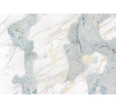 Natural blue rock mural wallpaper - TenStickers