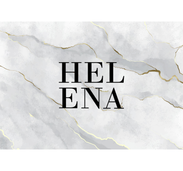 Personalised Marble custom murals - TenStickers