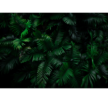 Wall mural nature verdant retreat haven - TenStickers