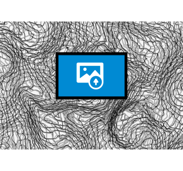 Messes with customizable photo flower wall mural - TenStickers