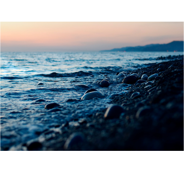 Nature sea landscape  under the sea wall mural - TenStickers