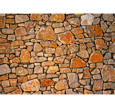 Stone pattern wall mural stone murals - TenStickers