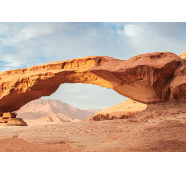 Wadi Rum desert desert mural wallpaper - TenStickers