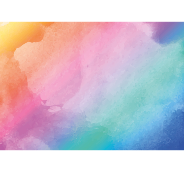 Paint splash water colour abstract mural - TenStickers