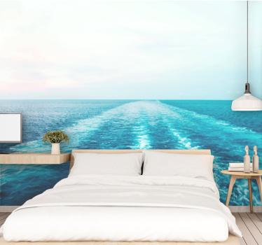 Beautiful clear sea water Marriage Wallpaper Photo - TenStickers