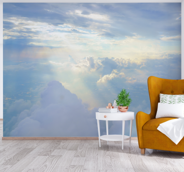 Brilliant Heaven night sky wall mural - TenStickers