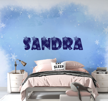 Customized Name Creation personalized wall mural - TenStickers