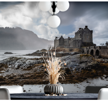 Eilean Donan Castle mural wallpaper - TenStickers