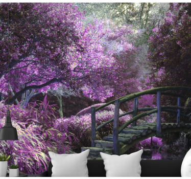 Fairytale alley nature murals - TenStickers