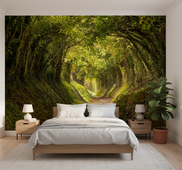 Forest wall mural immersive forest wall mural - TenStickers