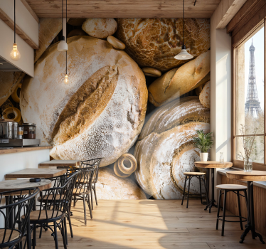 French bakery other wall mural - TenStickers