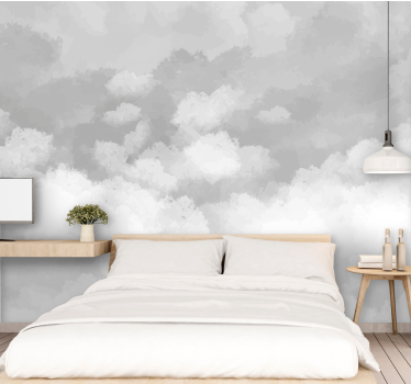 Grunge Sky night sky wall mural - TenStickers
