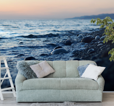 Nature sea landscape  under the sea wall mural - TenStickers