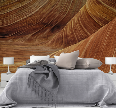 Red Sand landscape wall mural - TenStickers