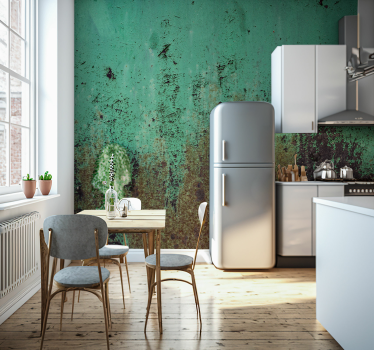 Rusty Green Wall wall mural - TenStickers