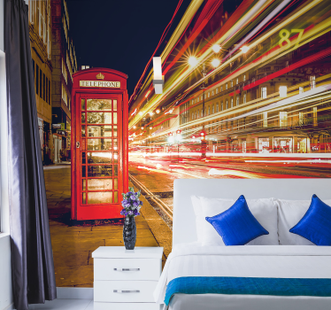 Streets of London Wall Mural - TenStickers
