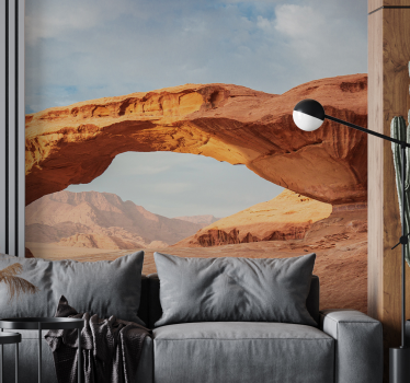 Wadi Rum desert desert mural wallpaper - TenStickers